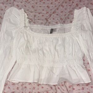 H&M White Blouse